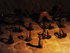 藏兵洞出土的马鞍