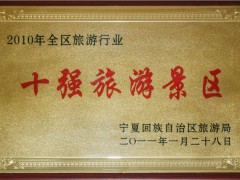 2010年十强旅游景区