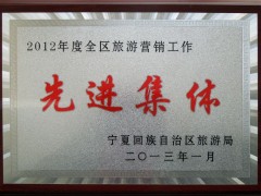 2012年度全区旅游营销工作先进集体