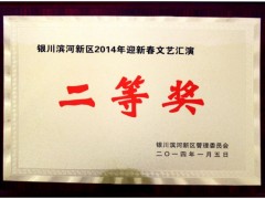 2014滨河新区迎新晚会二等奖
