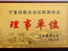 宁夏旅游协会理事单位
