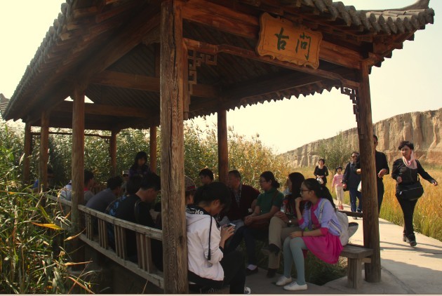 银川旅游景点水洞沟芦花谷景点